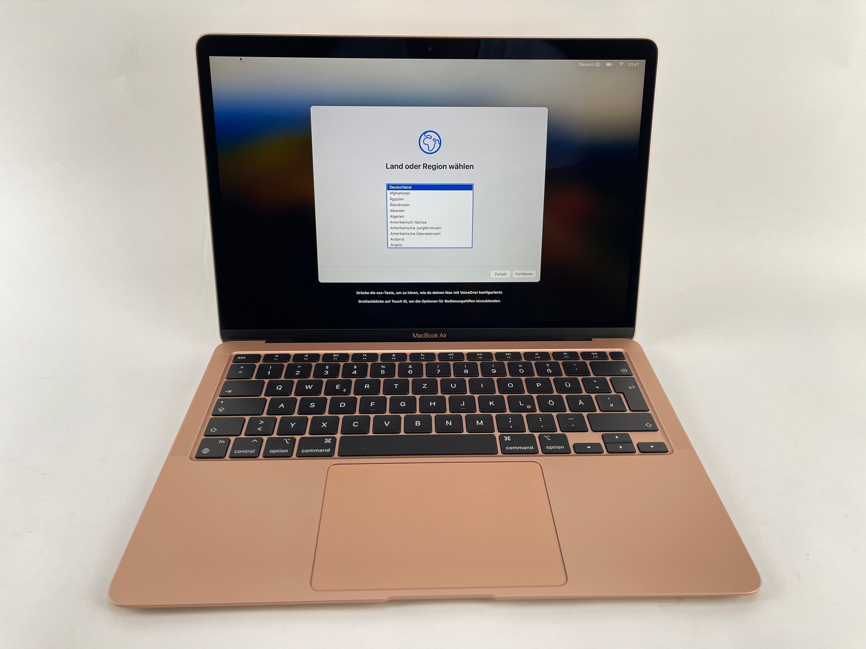 Apple MacBook Air 13" (2020) M1 8-Core - Gold