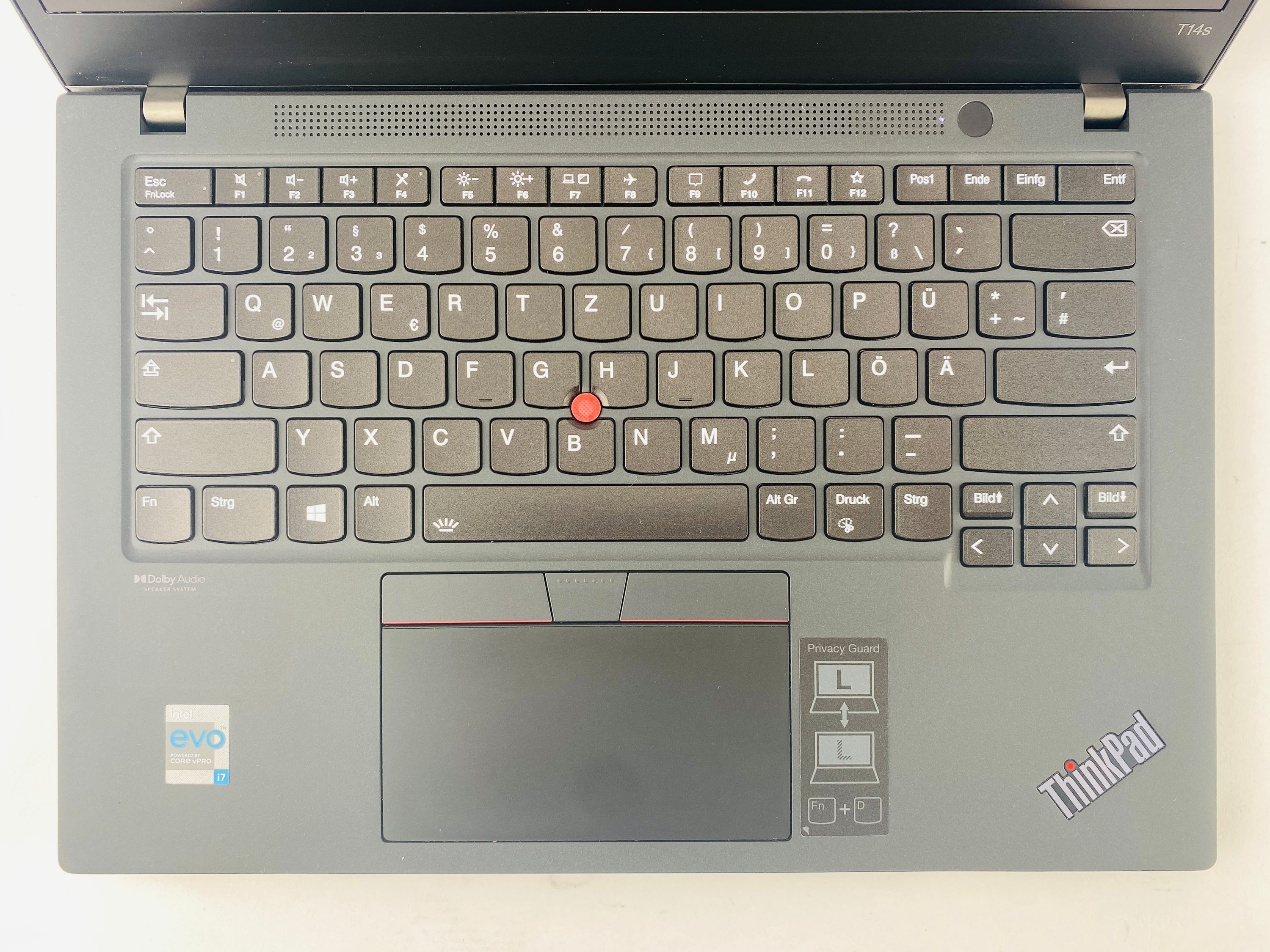 ThinkPad T14s Gen 2 i7 3,0 Ghz - schwarz