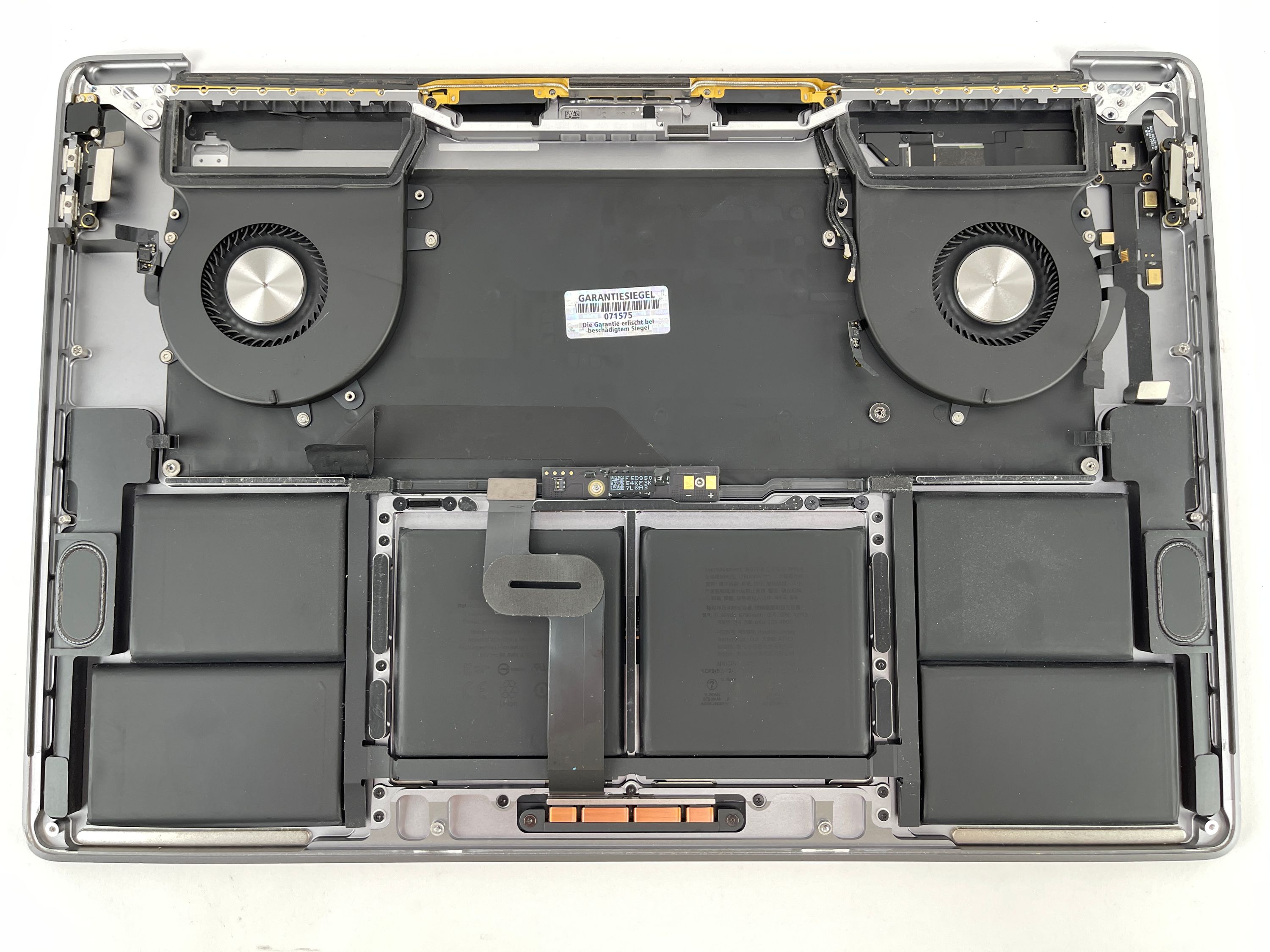 Apple MacBook Pro 16" A2141 2019 Topcase Space Grau
