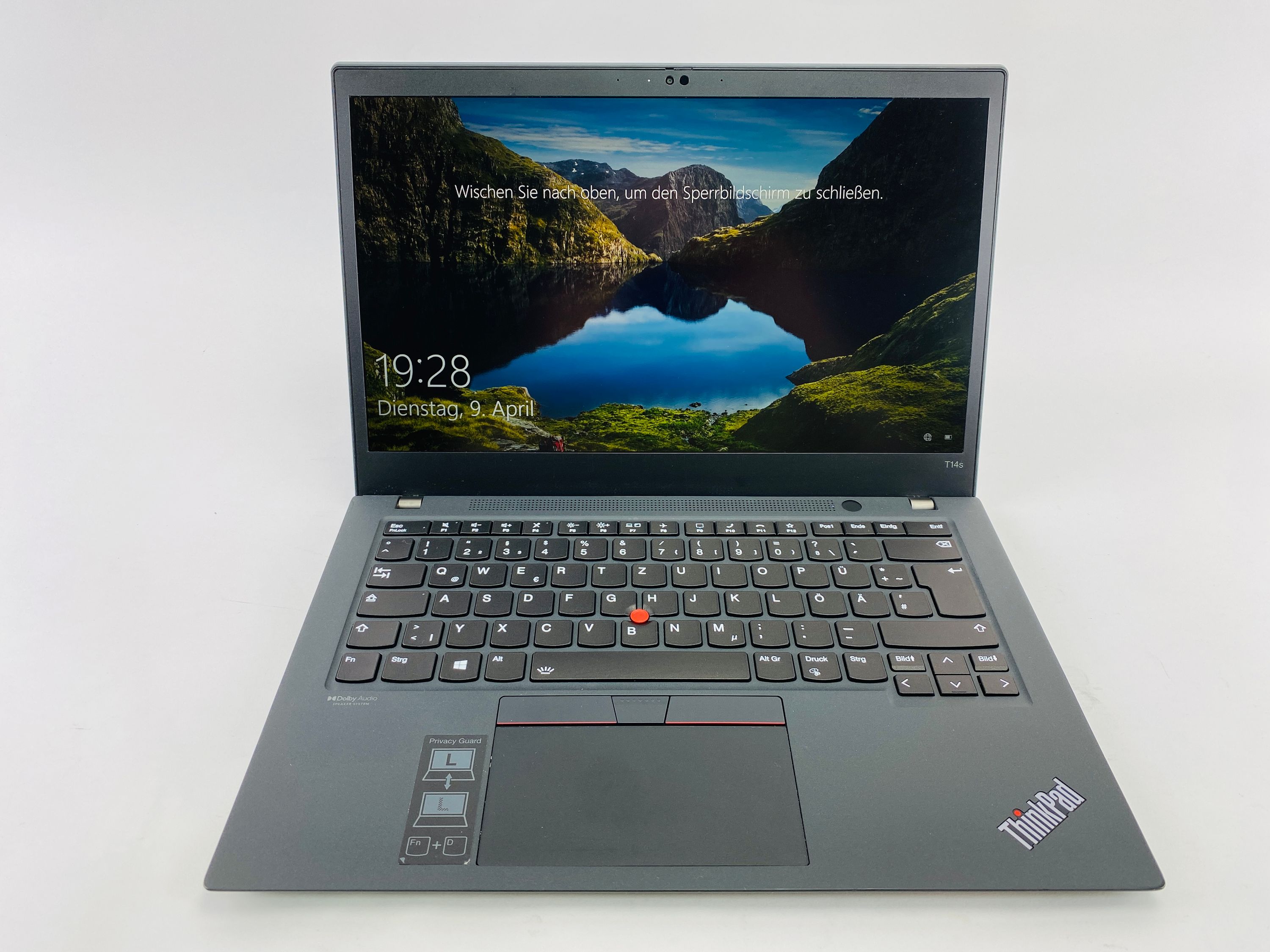ThinkPad T14s Gen 2 i7 3,0 Ghz - schwarz