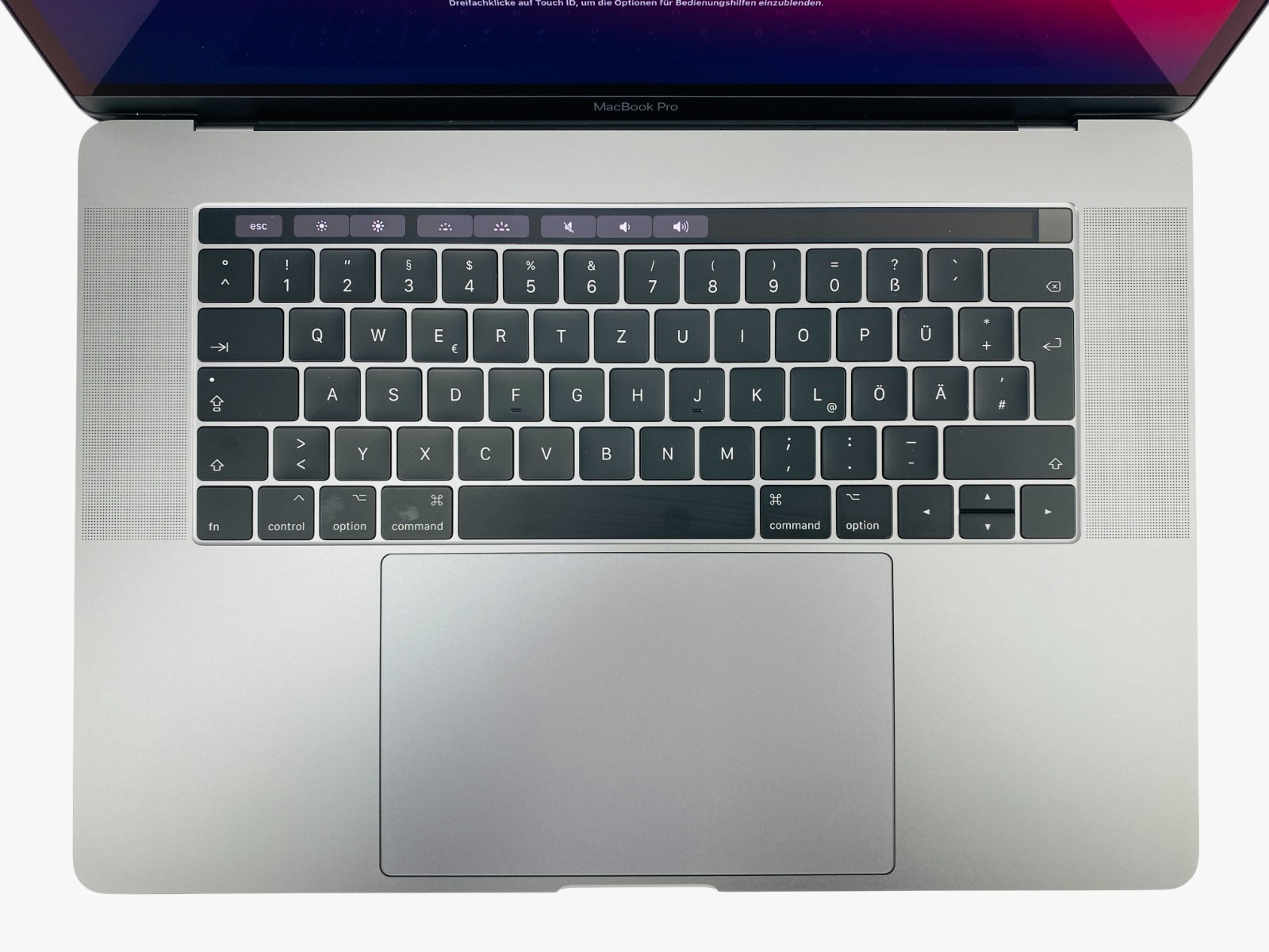 Apple MacBook Pro 15" (2018) Touch Bar i7 2,6 GHz - Space Grau