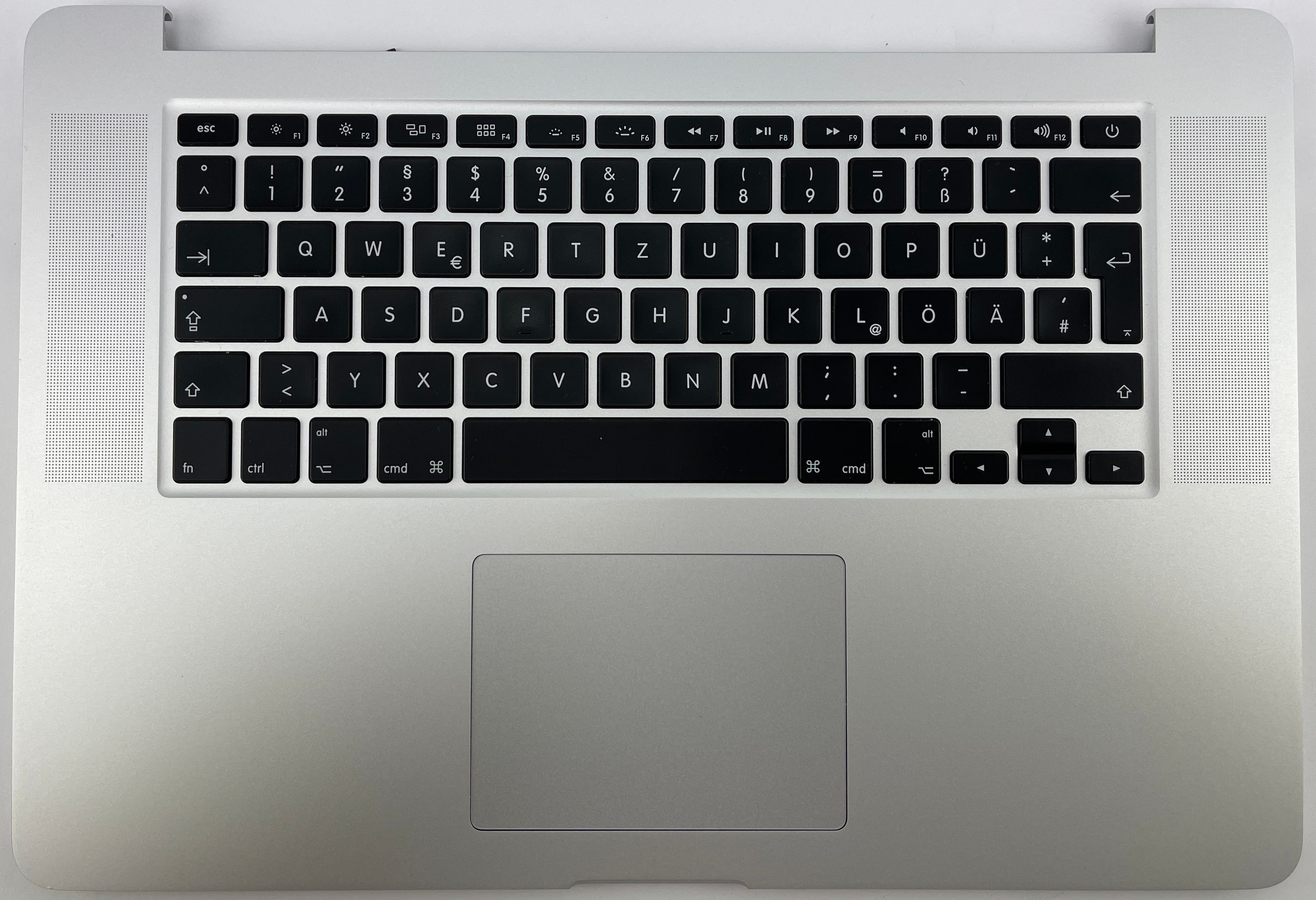 Apple MacBook Pro 15" A1398 2013 2014 Topcase Silber