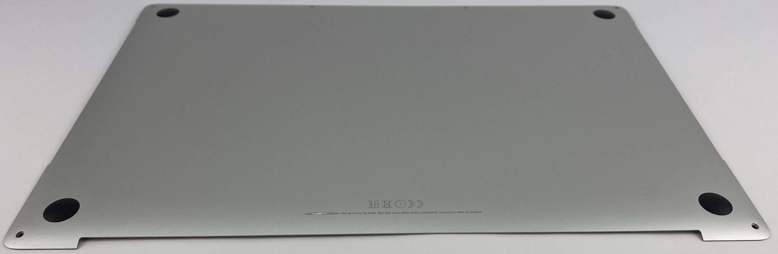 Apple MacBook Pro 15" A1707 2016 2017 Silber Bodenplatte 