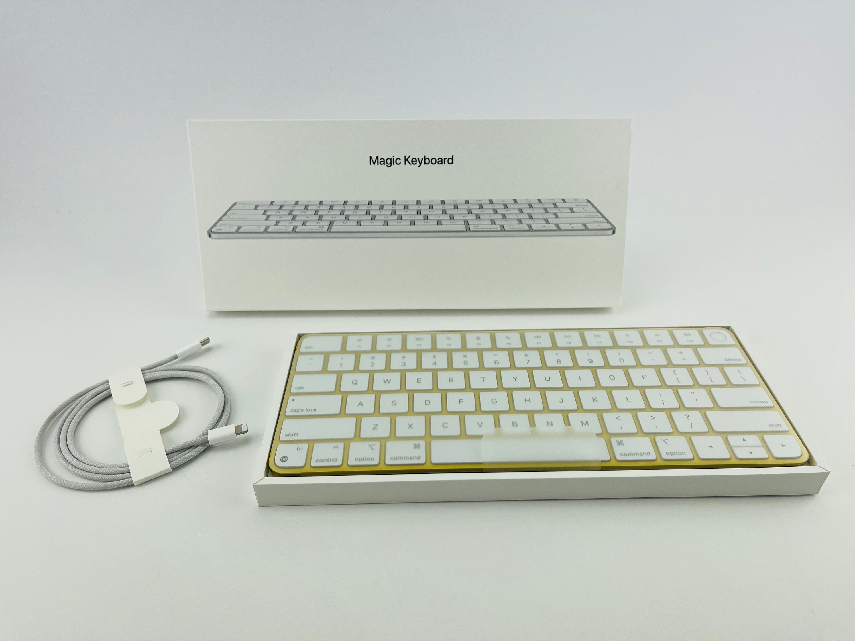 Apple Magic Keyboard Touch ID A2449 QWERTY-US Gelb